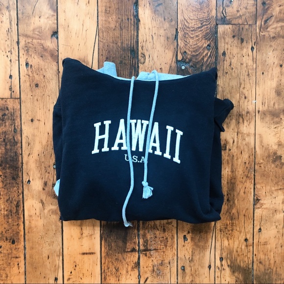 Brandy Melville Tops - Hawaii colorblock hoodie 🌊